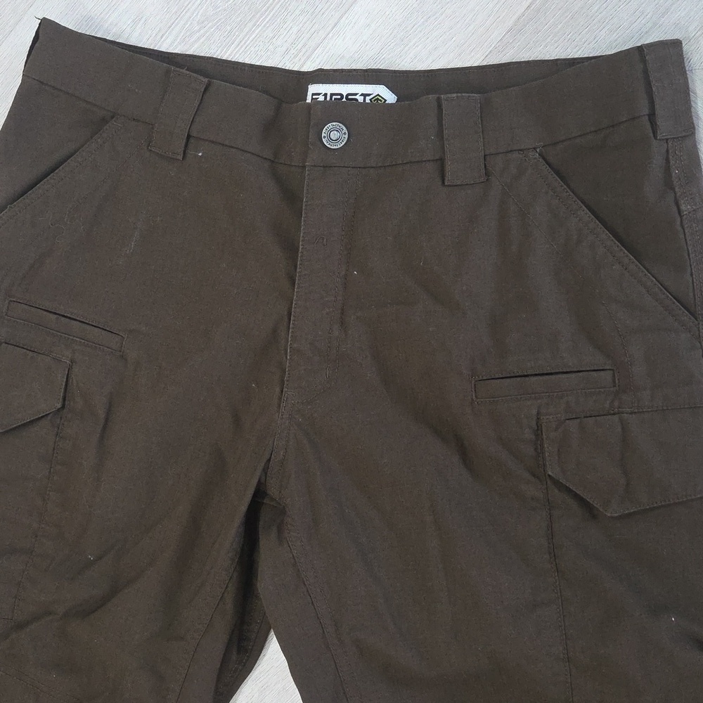 Men’s V2 First Tactical Pants, Size: 38x30, Dark Brown - Picture 2 of 6